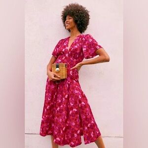 NWT Willow Floral Midi Dress